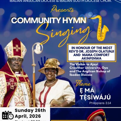 Ajayi Crowther University to Honour Bishop and Mrs. Akinfenwa with Community Hymn Festival