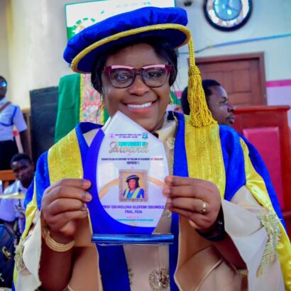 AVCTA Honours VC with Grand Pillar of Support Award at 41st Convocation