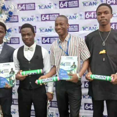 Six ACU Students Shine, Inducted as Associate Accounting Technicians